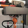 2 tons 380v single speed electric wire rope hoist